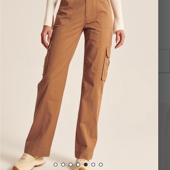 NWT Abercrombie Relaxed cargo pants - Picture 5 of 9